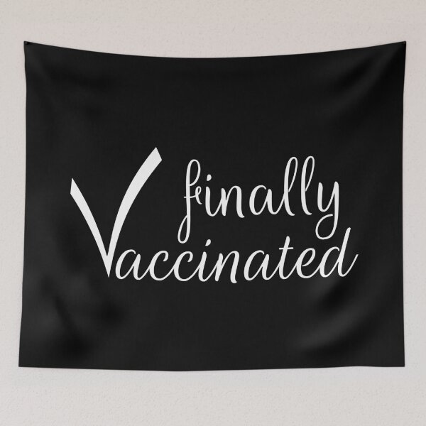 Item preview, Finally Vaccinated Celebration designed and sold by KittyPolka.