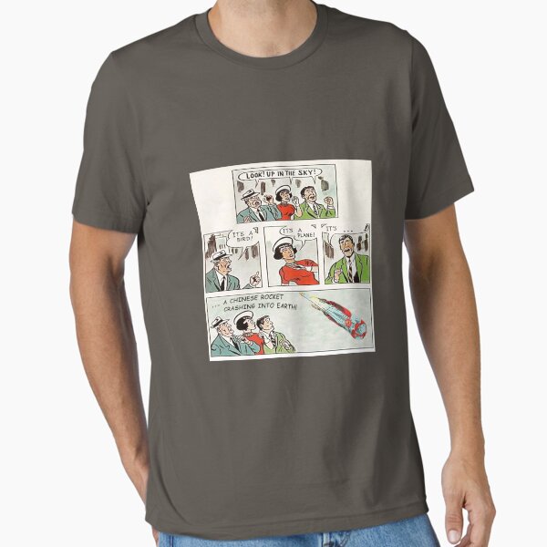 Rocket crashing into earth Essential T-Shirt