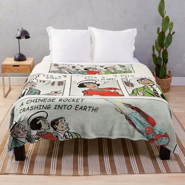 Item preview, Rocket crashing into earth designed and sold by WalderDesign.