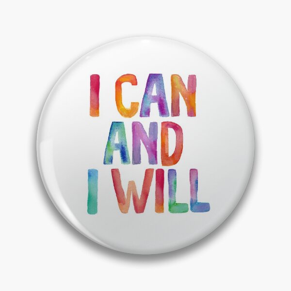 Item preview, I Can and I Will designed and sold by MotivatedType.