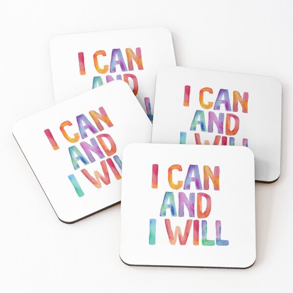 Item preview, I Can and I Will designed and sold by MotivatedType.