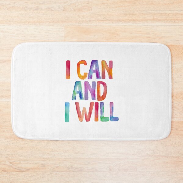 Item preview, I Can and I Will designed and sold by MotivatedType.