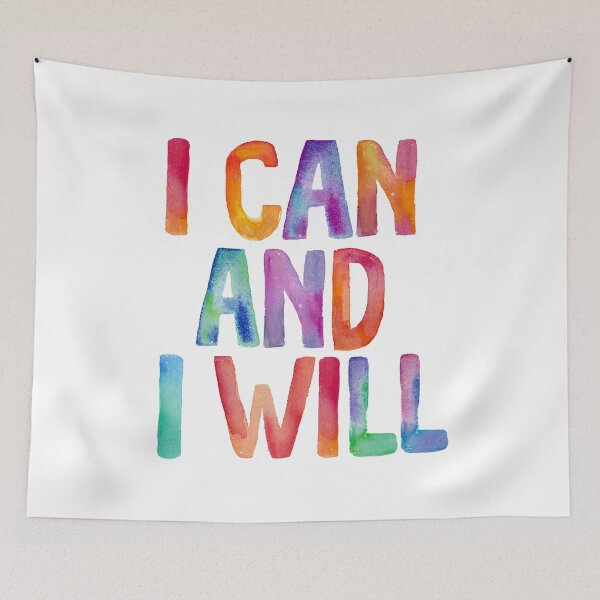 Item preview, I Can and I Will designed and sold by MotivatedType.