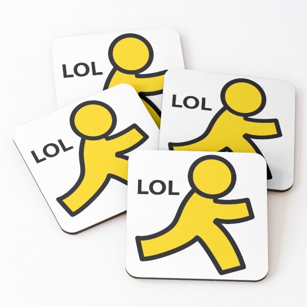 Item preview, Aol Instant Messenger guy "LOL" designed and sold by ExcuseMeSticker.