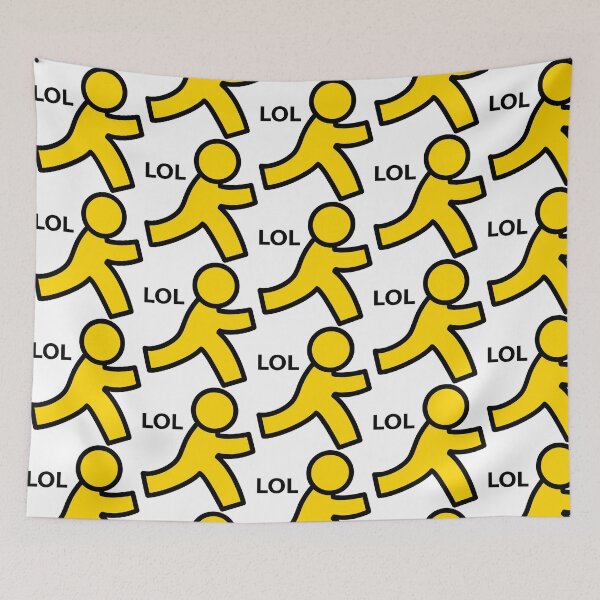 Item preview, Aol Instant Messenger guy "LOL" designed and sold by ExcuseMeSticker.