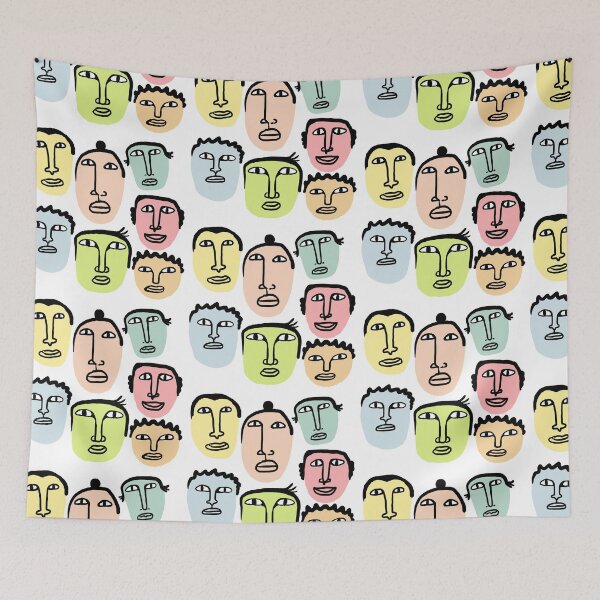 Item preview, Faces in color designed and sold by valdegilde.