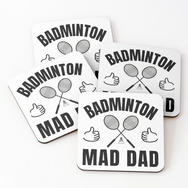 Item preview, Badminton mad dad designed and sold by TheGreenGoat.