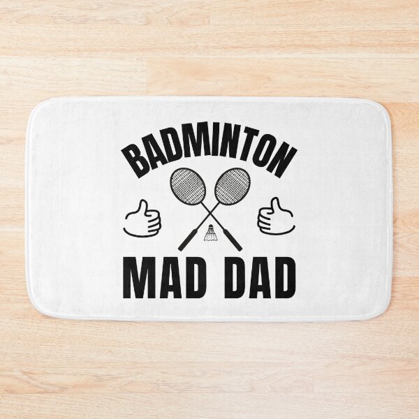 Item preview, Badminton mad dad designed and sold by TheGreenGoat.
