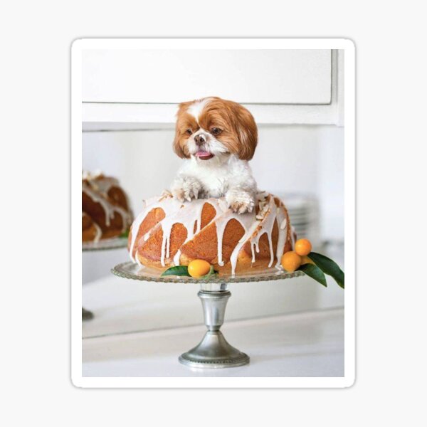 Shih tzu cheap cake design