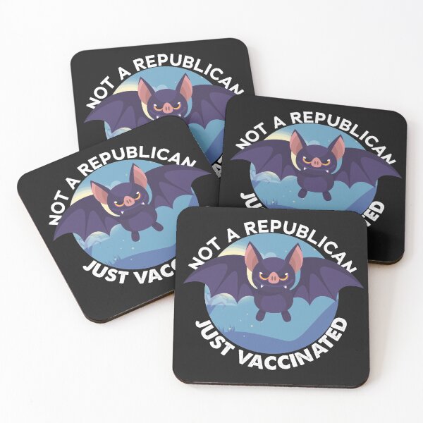 Item preview, not a republican just vaccinated  designed and sold by Powerredge.