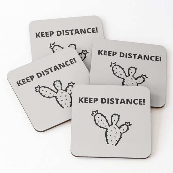 Item preview, Keep Distance Cactus designed and sold by Pankas.
