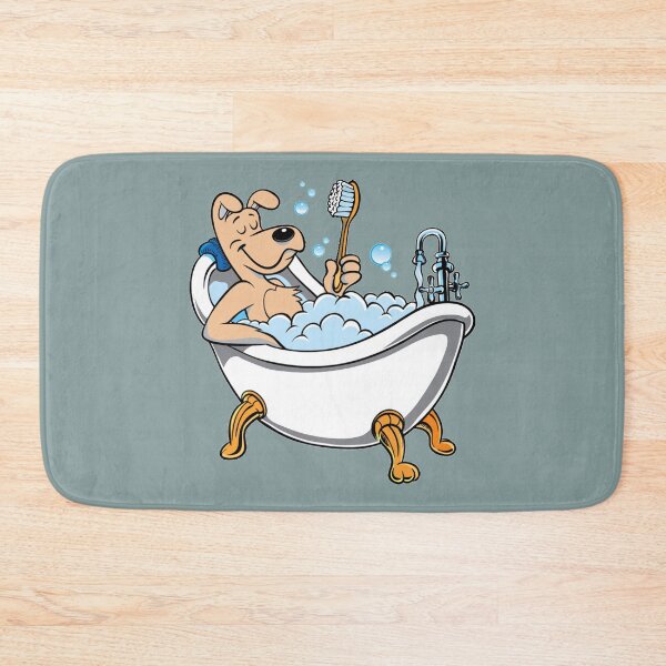 Item preview, Dog in Bathtub designed and sold by Cartoon-animals.