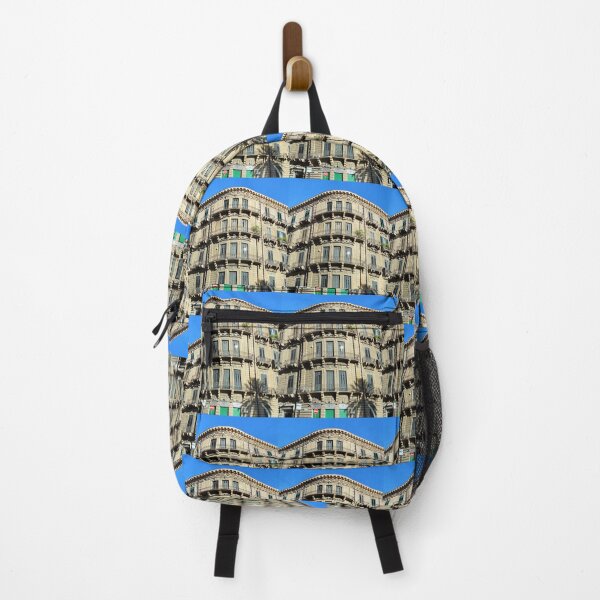 Item preview, OLD CORNER BUILDING WITH PALM SHADOW PALERMO designed and sold by devereart.