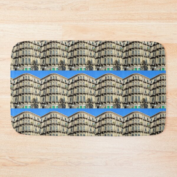 Item preview, OLD CORNER BUILDING WITH PALM SHADOW PALERMO designed and sold by devereart.