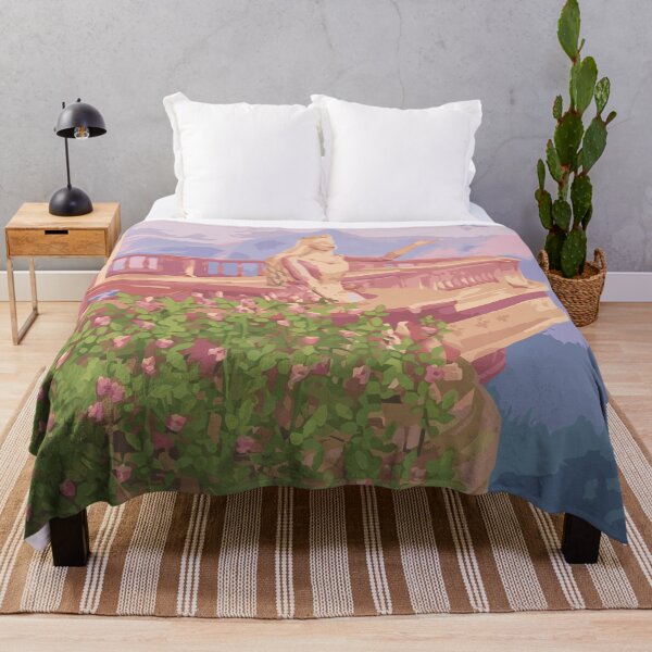 barbie princess and the pauper tapestry, stickers & more Throw Blanket