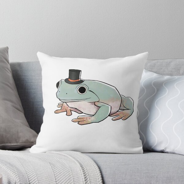 Item preview, Frog wearing a top hat designed and sold by Ellendotcom.