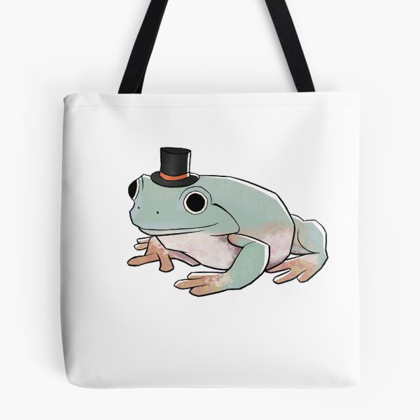 Item preview, Frog wearing a top hat designed and sold by Ellendotcom.