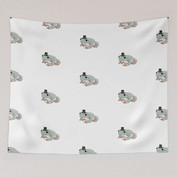 Item preview, Frog wearing a top hat designed and sold by Ellendotcom.