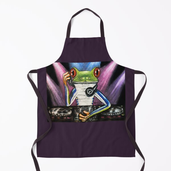 Item preview, DJ Frog designed and sold by GardenPartyArt.