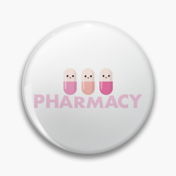 Item preview, Pink Pharmacy with 3 pharma-cute-icals designed and sold by Eenig.