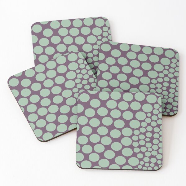 Item preview, Abstract Homedecor turquoise and purple circles designed and sold by BelettePatterns.