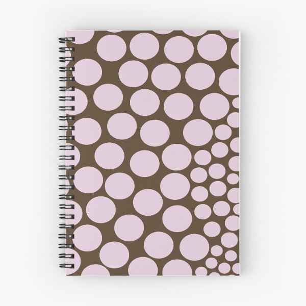 Item preview, Abstract Homedecor circle pink and brown pattern designed and sold by BelettePatterns.