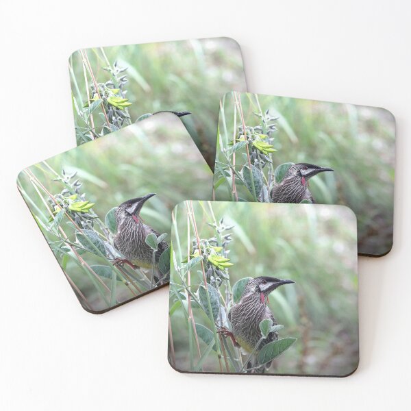 Item preview, Red Wattlebird designed and sold by LeanneAllen.