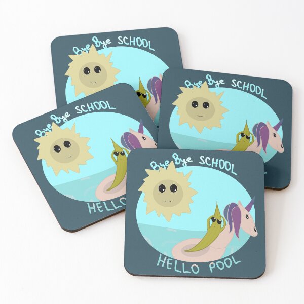 Item preview, Bye bye school hello pool designed and sold by Antiope33.