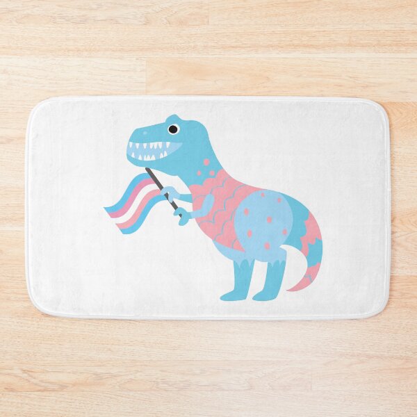 Item preview, Transgender Rights T-Rex - Transgender Pride Flag designed and sold by Koiboi11.