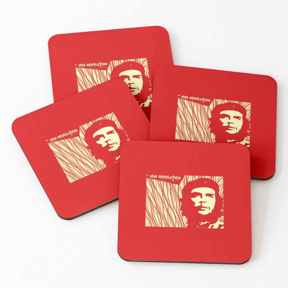 CHE GUEVARA - VIVA REVOLUTION Coasters (Set of 4)