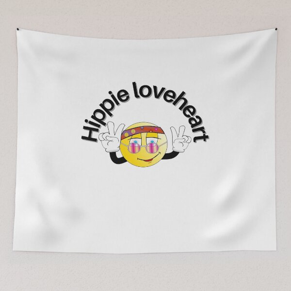 Item preview, Hippie loveheart designed and sold by newstylemagri.