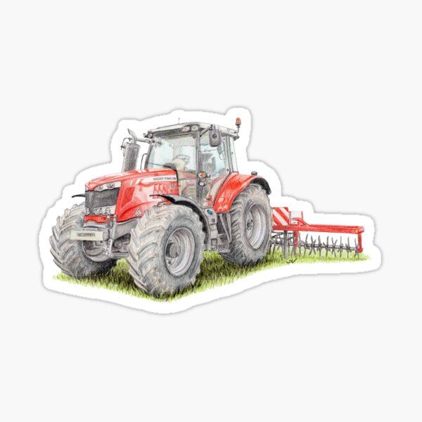 Item preview, Red Tractor designed and sold by SandraWarmerdam.
