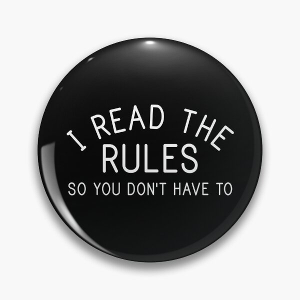 Item preview, I read the rules so you don't have to, funny gift designed and sold by Shop signer.