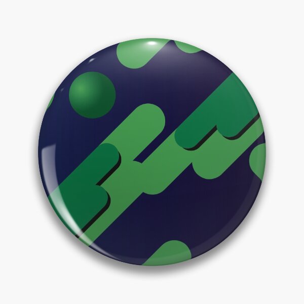 Artikelvorschau, Grüne Bretter und Kugeln mit blauem Hintergrund entworfen und verkauft von RPMELO.