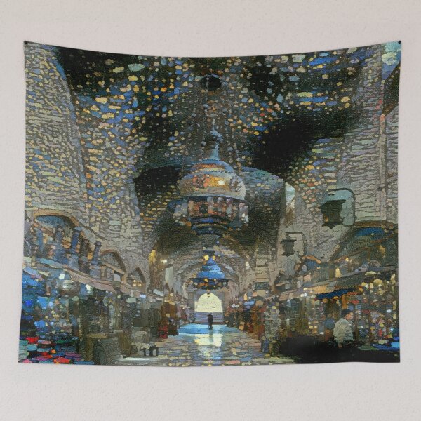 Item preview, Aleppo Souk - Kandinsky designed and sold by Homsalgia.