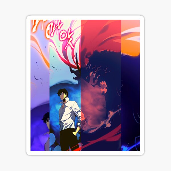 Solo Leveling Ahjin Stickers Redbubble