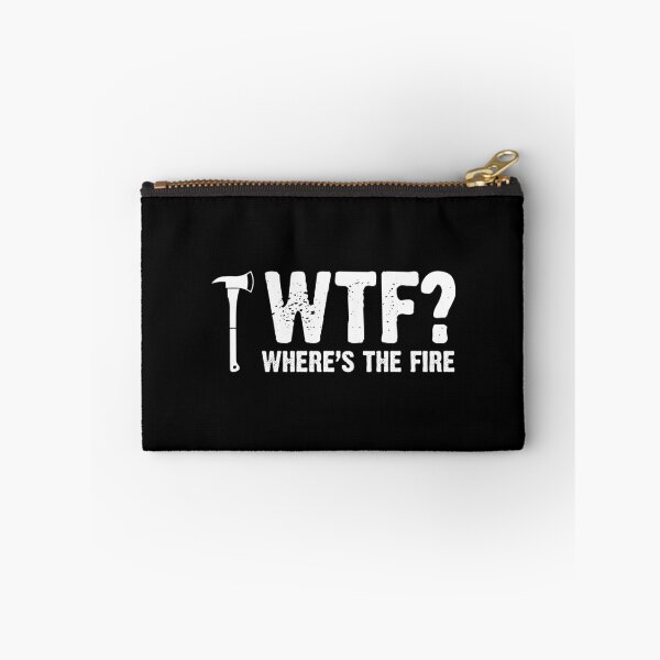 Item preview, WTF? Where's The Fire Firefighting Fireman Firefighter designed and sold by Nessshirts.