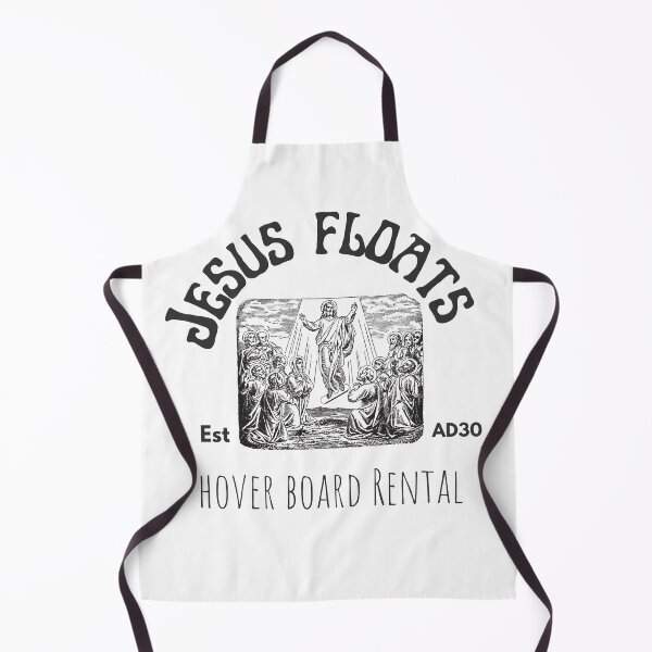 Item preview, Jesus Floats - Hover Board Rental - Hilarious Jesus on a hover board design designed and sold by Vincef444.