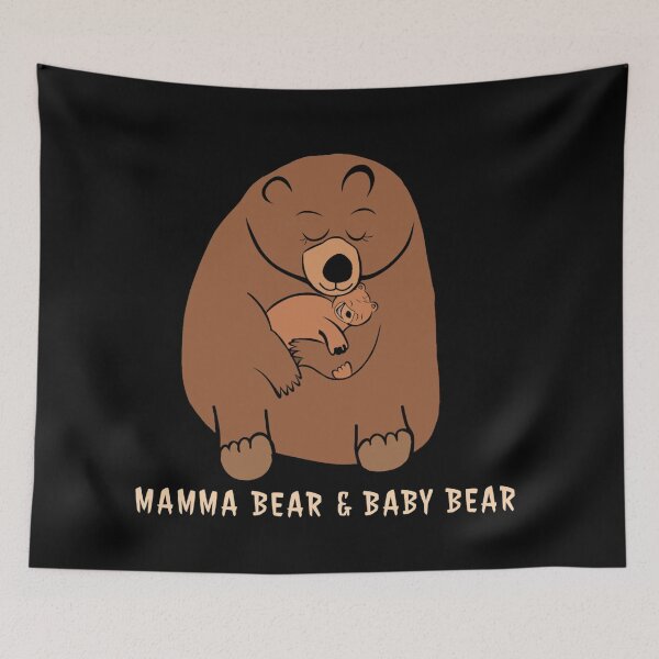 Item preview, Momma bear and babe bear designed and sold by Mermaidssparkle.