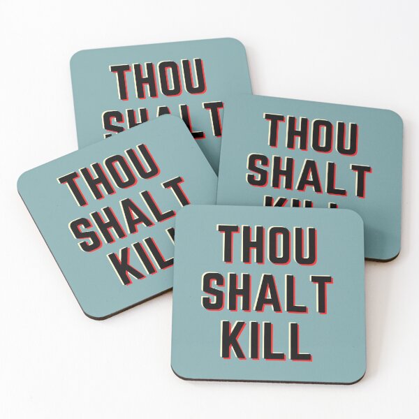 Item preview, First Commandment of a Scythe: "Thou Shalt Kill" from Arc of a Scythe by Neal Shusterman designed and sold by AnnieBolton.