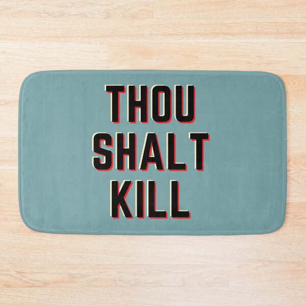Item preview, First Commandment of a Scythe: "Thou Shalt Kill" from Arc of a Scythe by Neal Shusterman designed and sold by AnnieBolton.