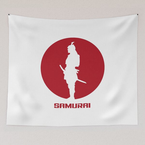 Item preview, Samurai (On White) designed and sold by STUDIO-72.