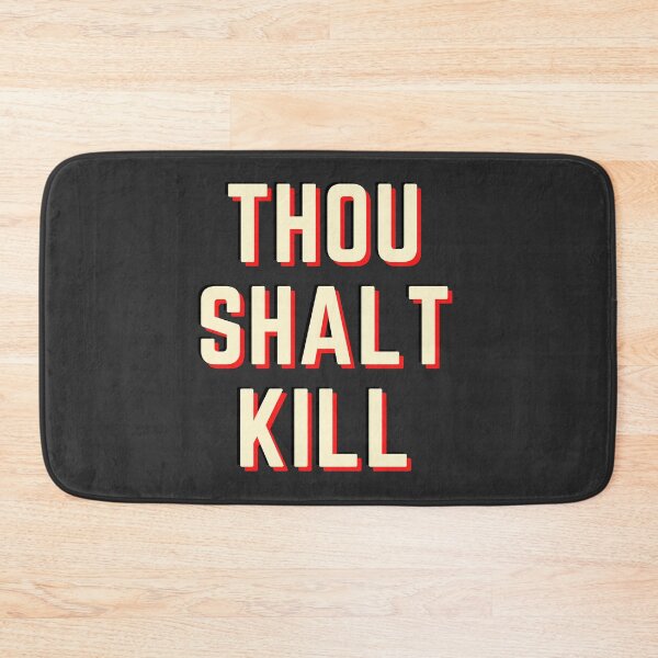 Item preview, First Commandment of a Scythe: "Thou Shalt Kill" from Arc of a Scythe by Neal Shusterman designed and sold by AnnieBolton.