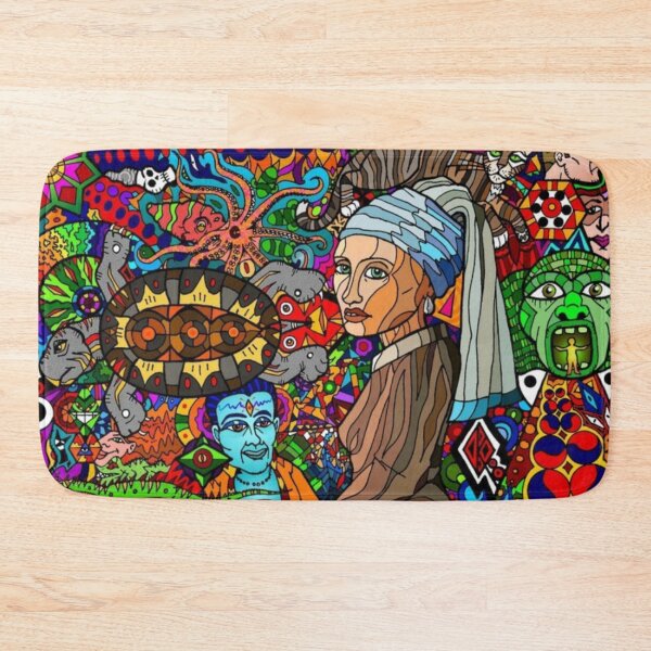 Item preview, Girl with a pearl earring  in Wonderland  designed and sold by Q Art & Design .