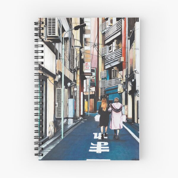 Item preview, Harajuku Tokyo Streetscape designed and sold by ErinNicholls.