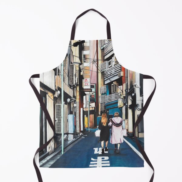 Item preview, Harajuku Tokyo Streetscape designed and sold by ErinNicholls.