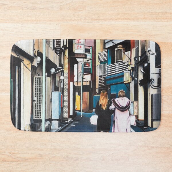 Item preview, Harajuku Tokyo Streetscape designed and sold by ErinNicholls.