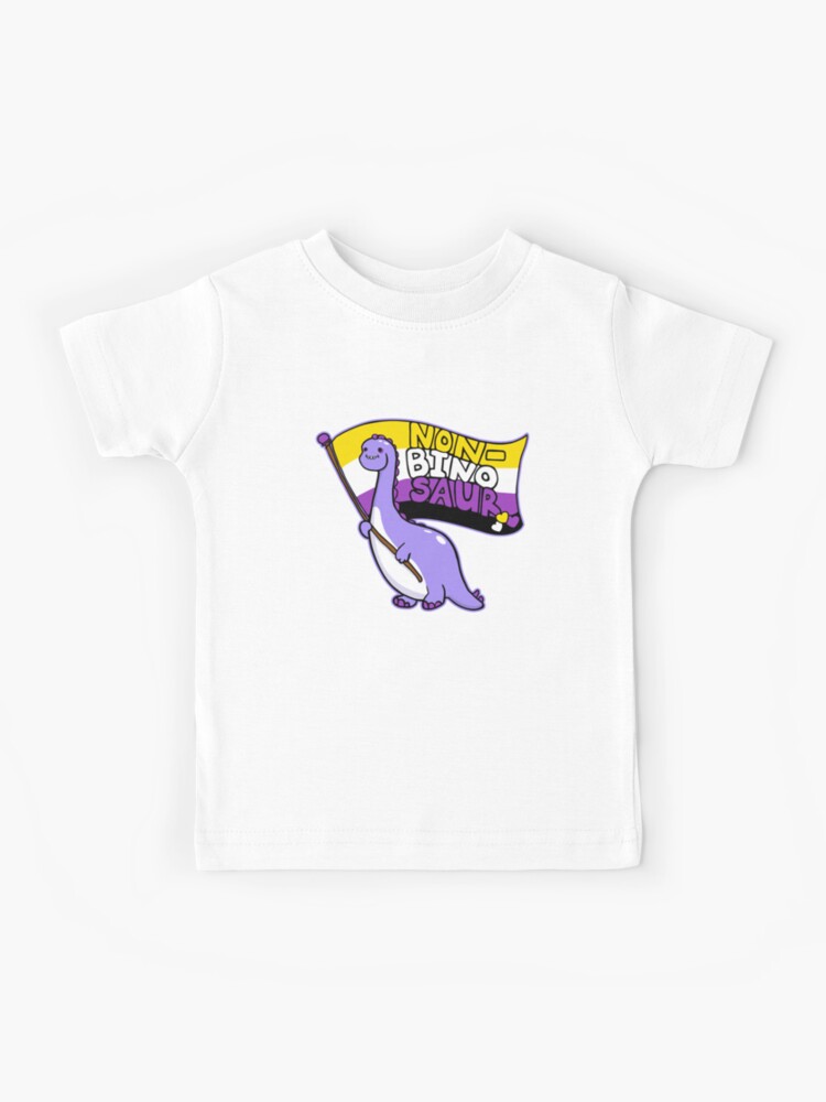 Non-Bino Saur Funny & Cute Non Binary Dinosaur T-Shirt Non-Bino Saur Funny & Cute Non Binary Dinosaur T-Shirt