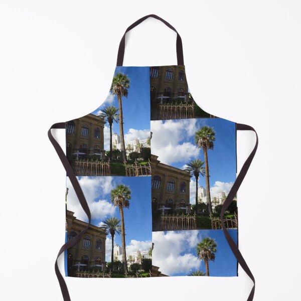 Item preview, PALM TREES OUTSIDE TEATRO MASSIMO, PALERMO, SICILY designed and sold by devereart.