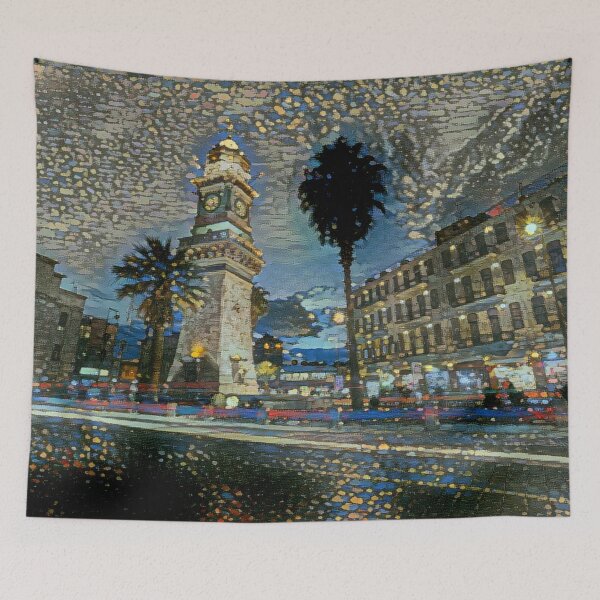 Item preview, Bab Al-Faraj Clock Tower - Kandinsky designed and sold by Homsalgia.